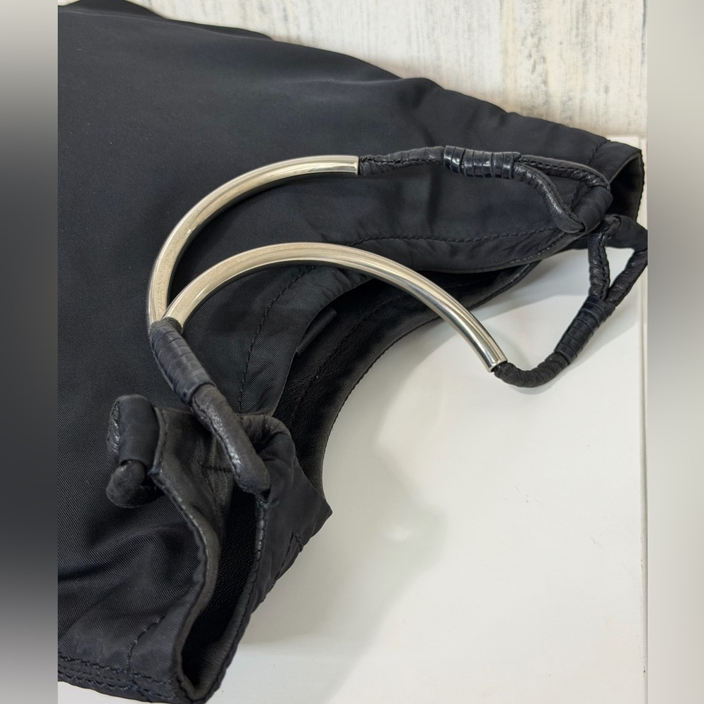 Prada‎ Black Nylon Tote Bag - Picture 7 of 11